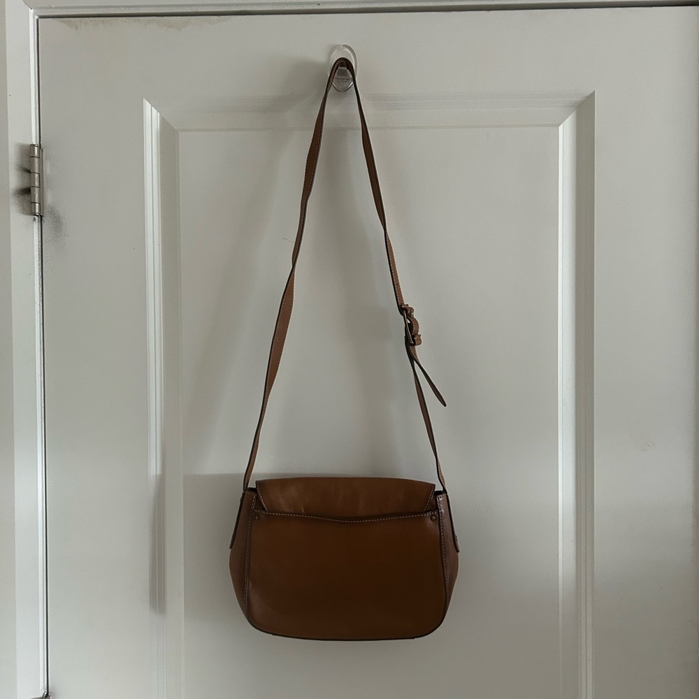Frye Chestnut Brown Leather Crossbody Bag - Picture 9 of 9